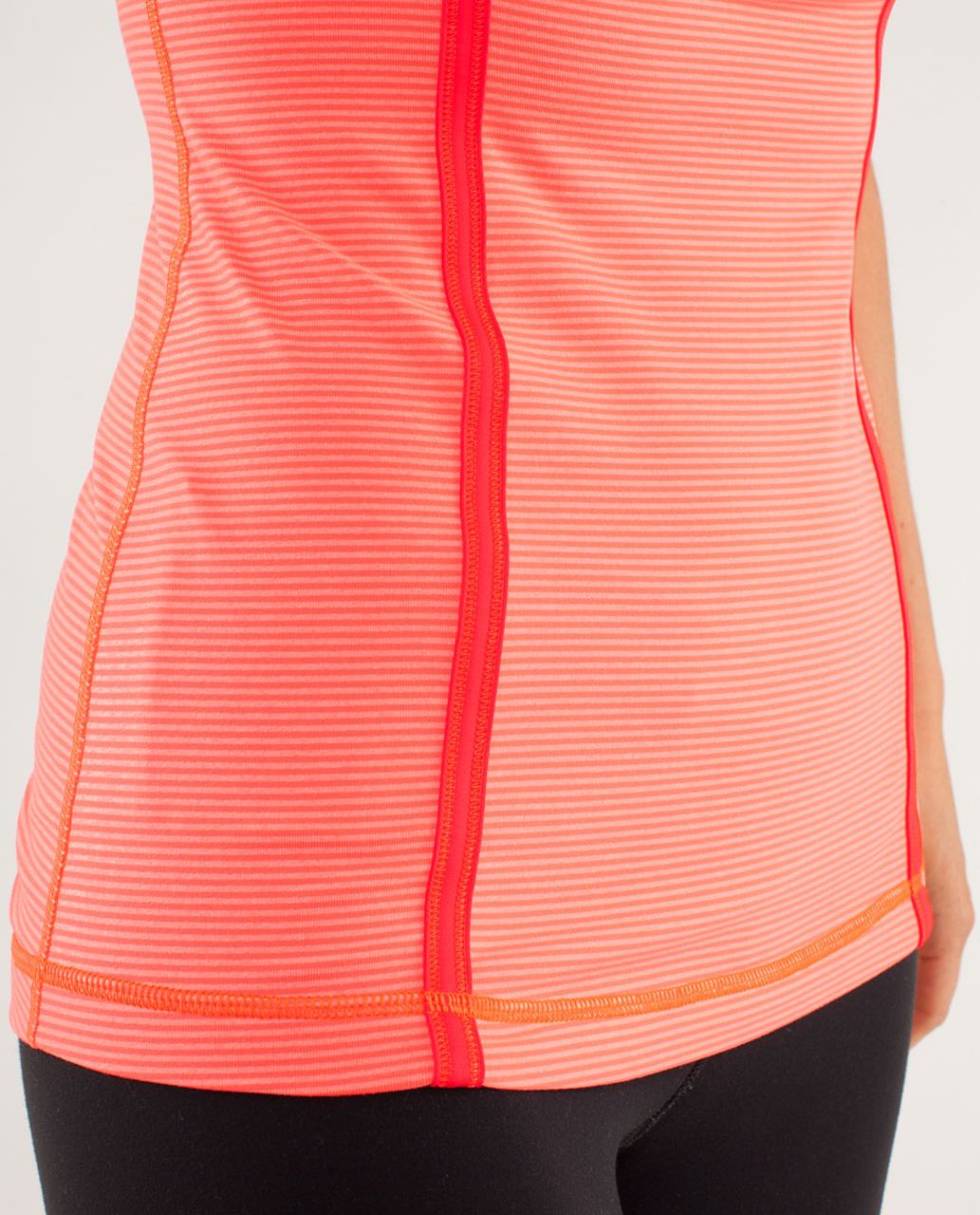 Lululemon Wholehearted Tank - Tonka Stripe Flare / Heathered Flare