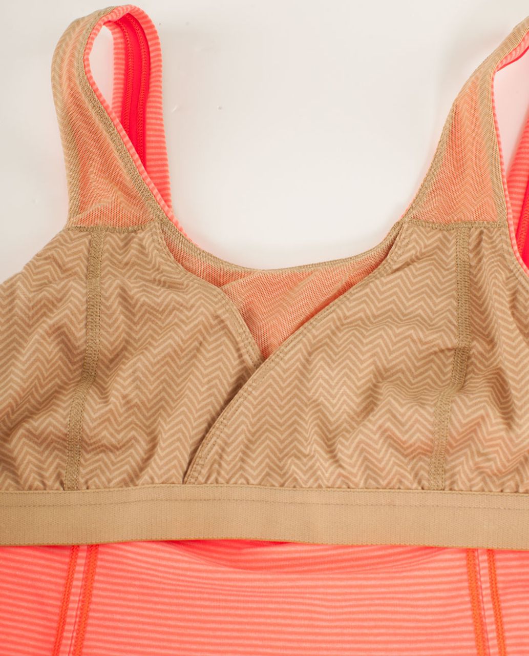 Lululemon Wholehearted Tank - Tonka Stripe Flare / Heathered Flare