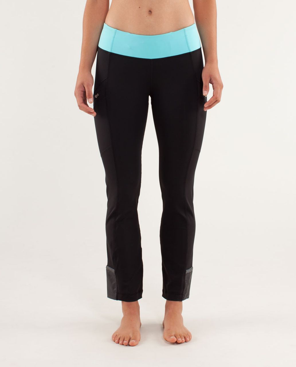 Lululemon Runnin' With My Homies Pant - Black /  Angel Blue