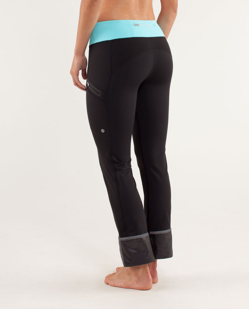 Lululemon Runnin' With My Homies Pant - Black /  Angel Blue