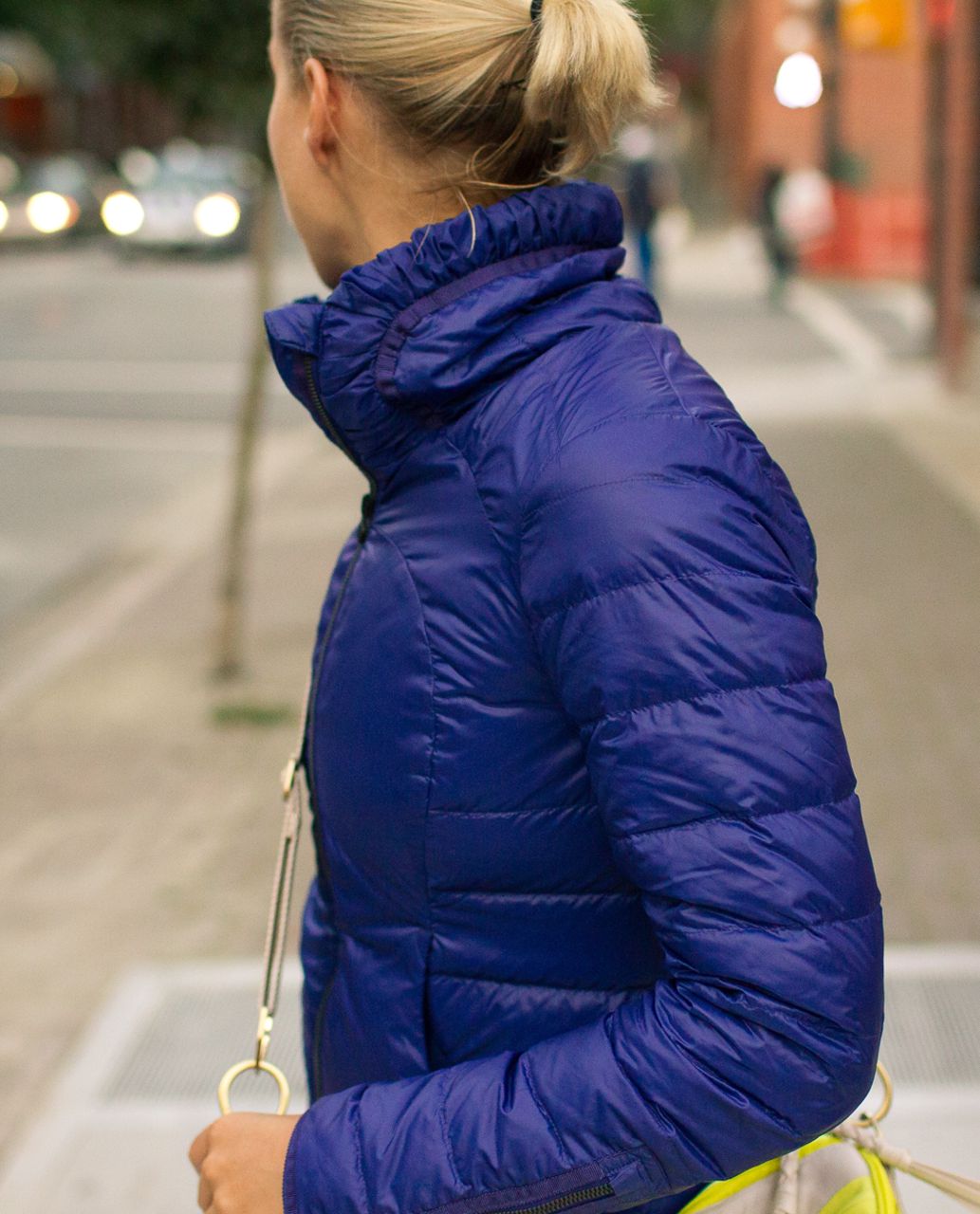 Lululemon Down Town Puffy - Pigment Blue