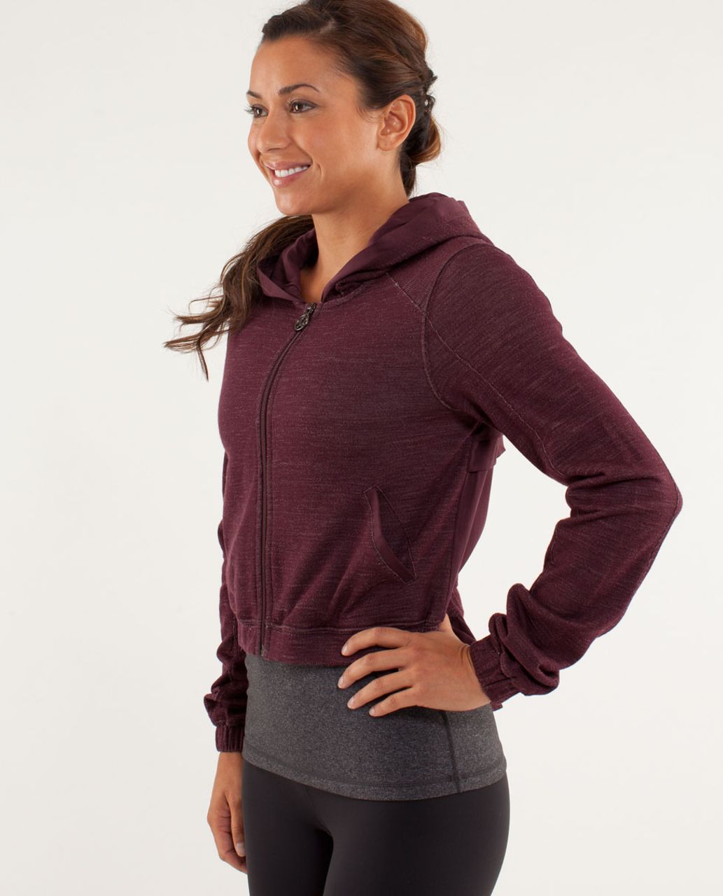 Lululemon Sattva Jacket - Bordeaux Drama