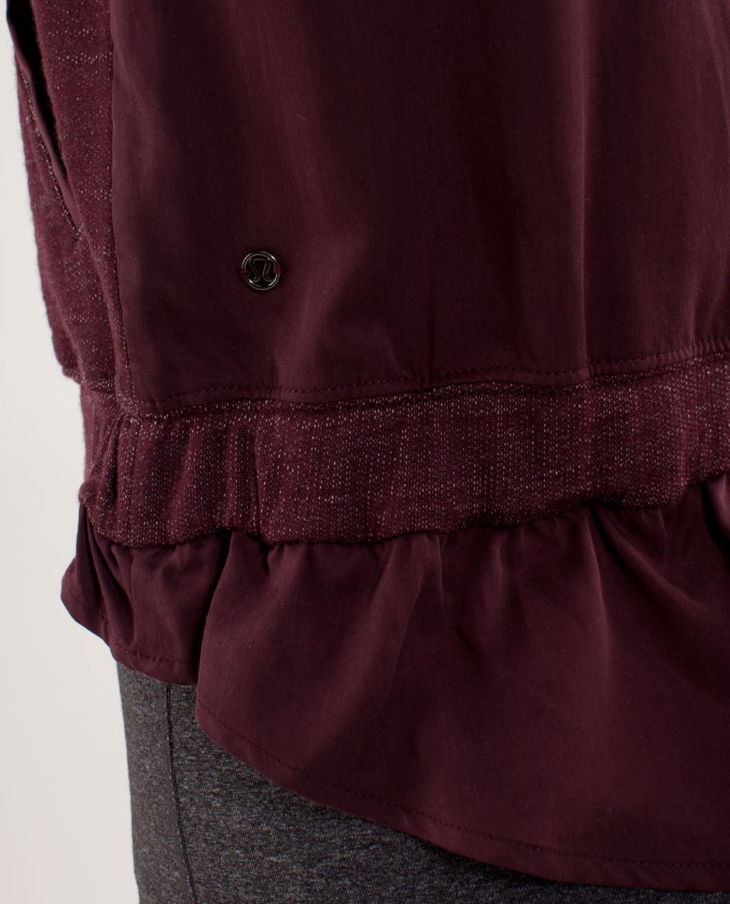 Lululemon Sattva Jacket - Bordeaux Drama