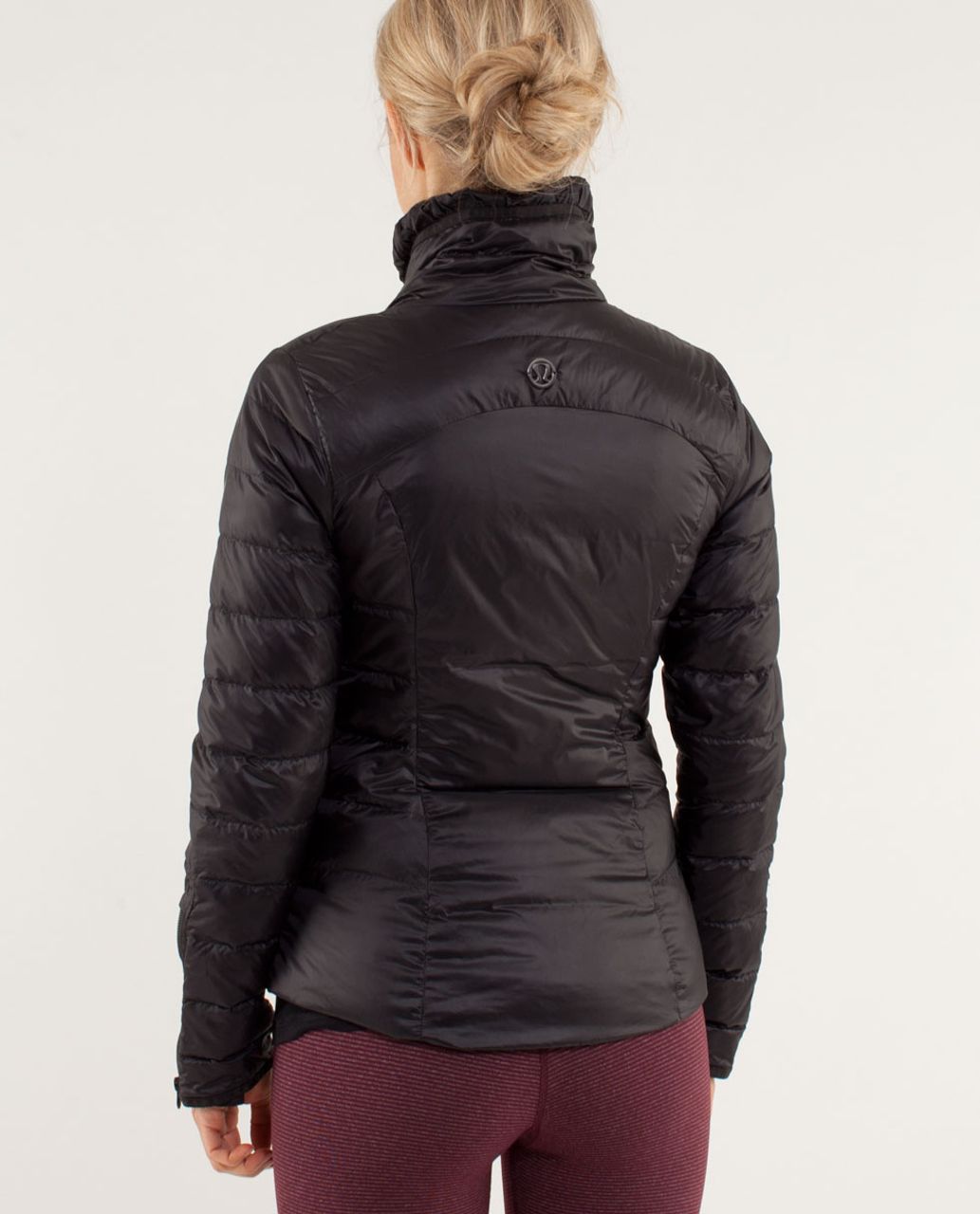 Lululemon Down Town Puffy - Black - lulu fanatics