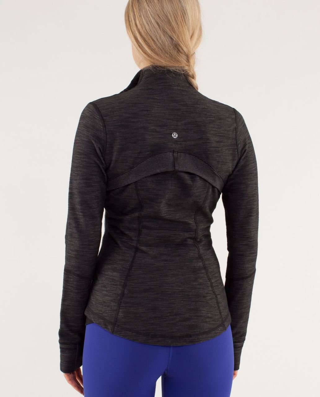 Lululemon Define Jacket *Denim - Black Slub Denim / Tonka Stripe Black / Heathered Black