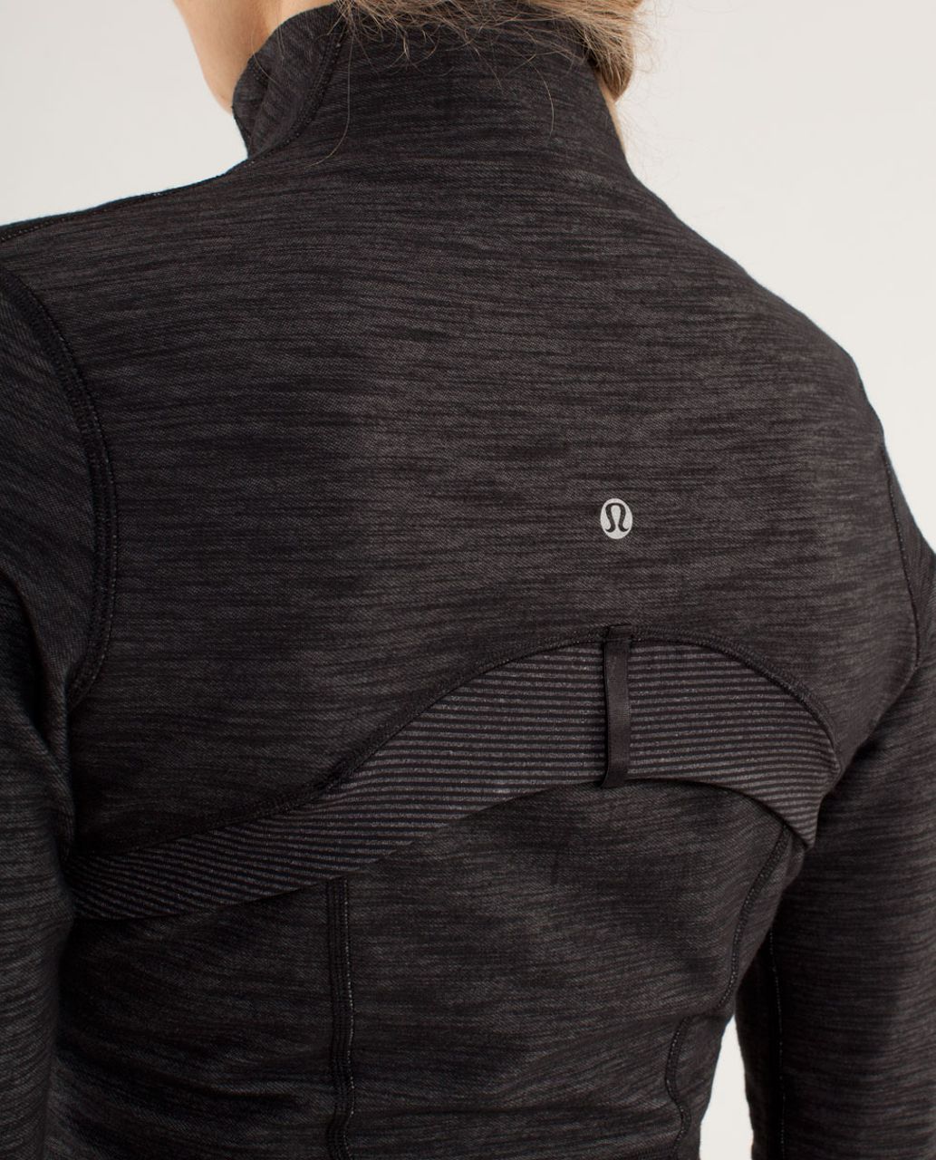 Lululemon Define Jacket *Denim - Black Slub Denim / Tonka Stripe Black / Heathered Black