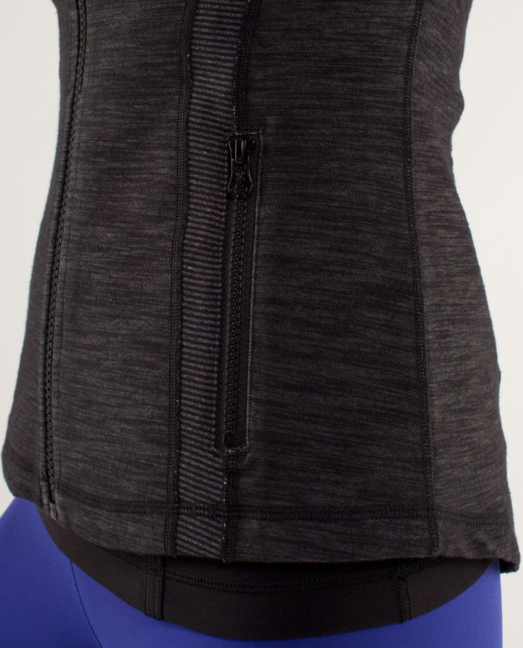 Lululemon Define Jacket *Denim - Black Slub Denim / Tonka Stripe Black / Heathered Black