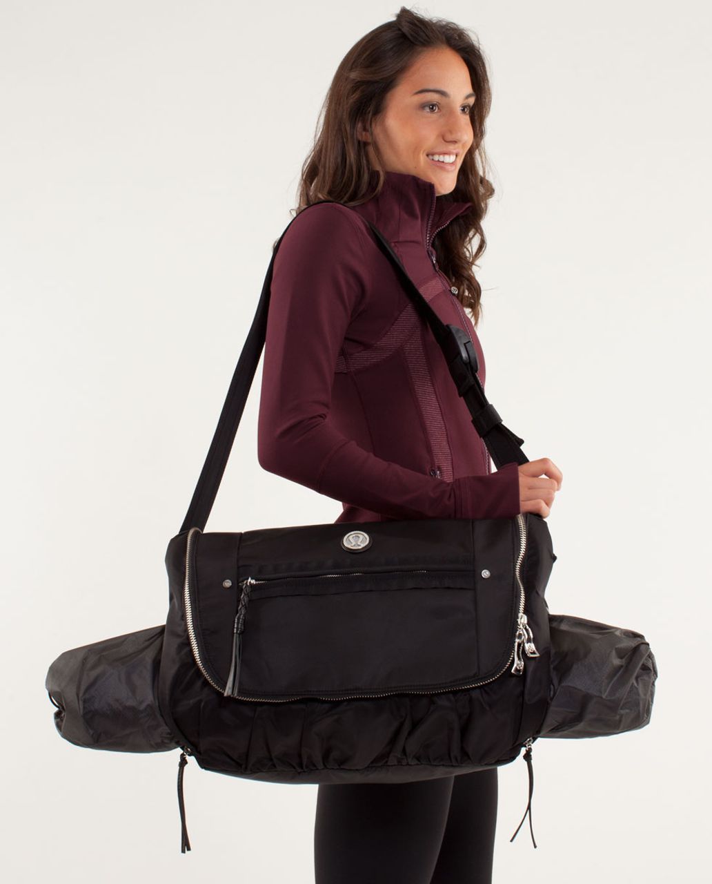 Lululemon Yoga Moto Messenger - Black