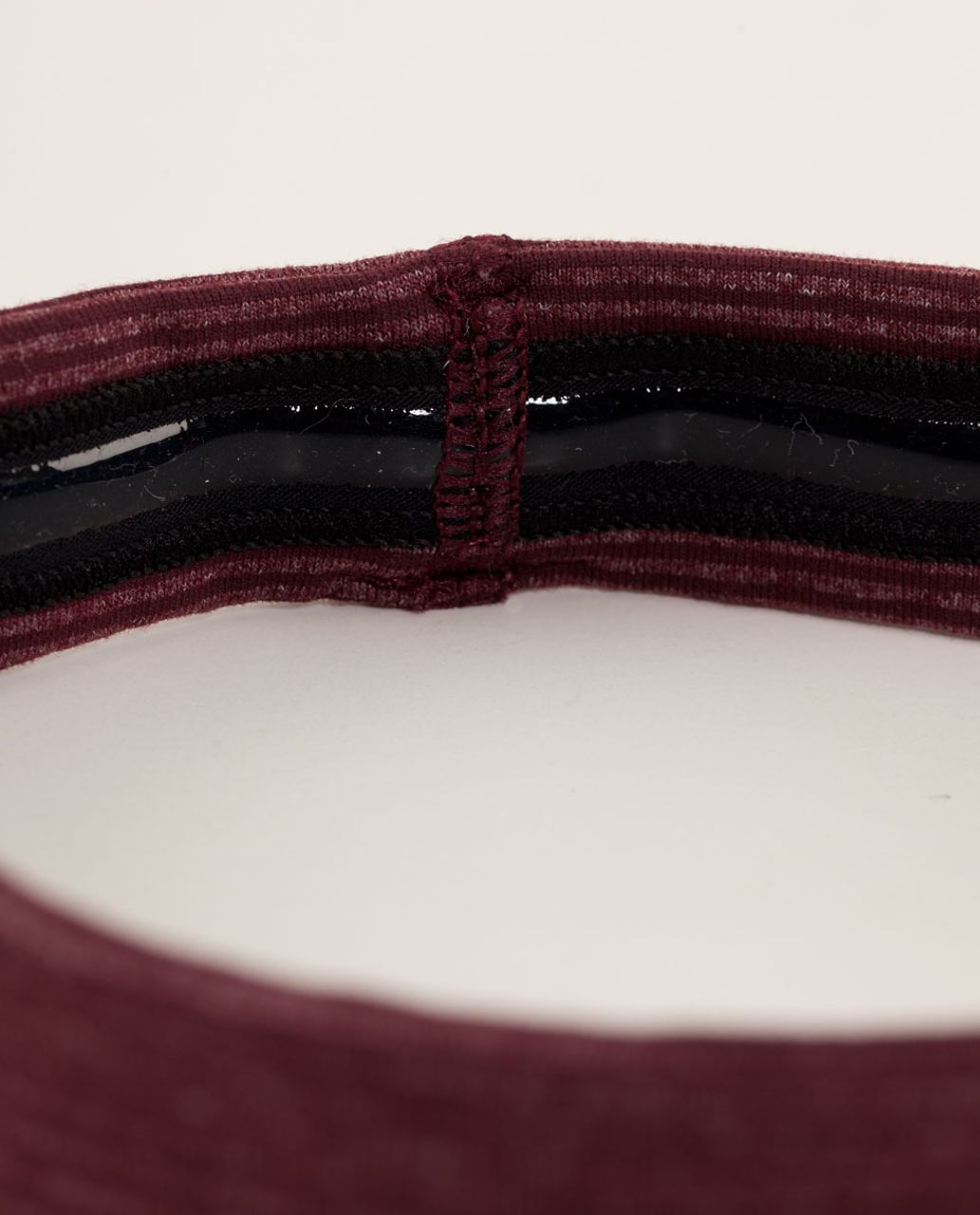 Lululemon Slipless Headband - Tonka Stripe Bordeaux Drama / Heathered Bordeaux Drama