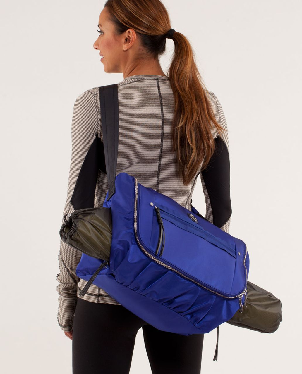 Lululemon Yoga Moto Messenger - Pigment Blue