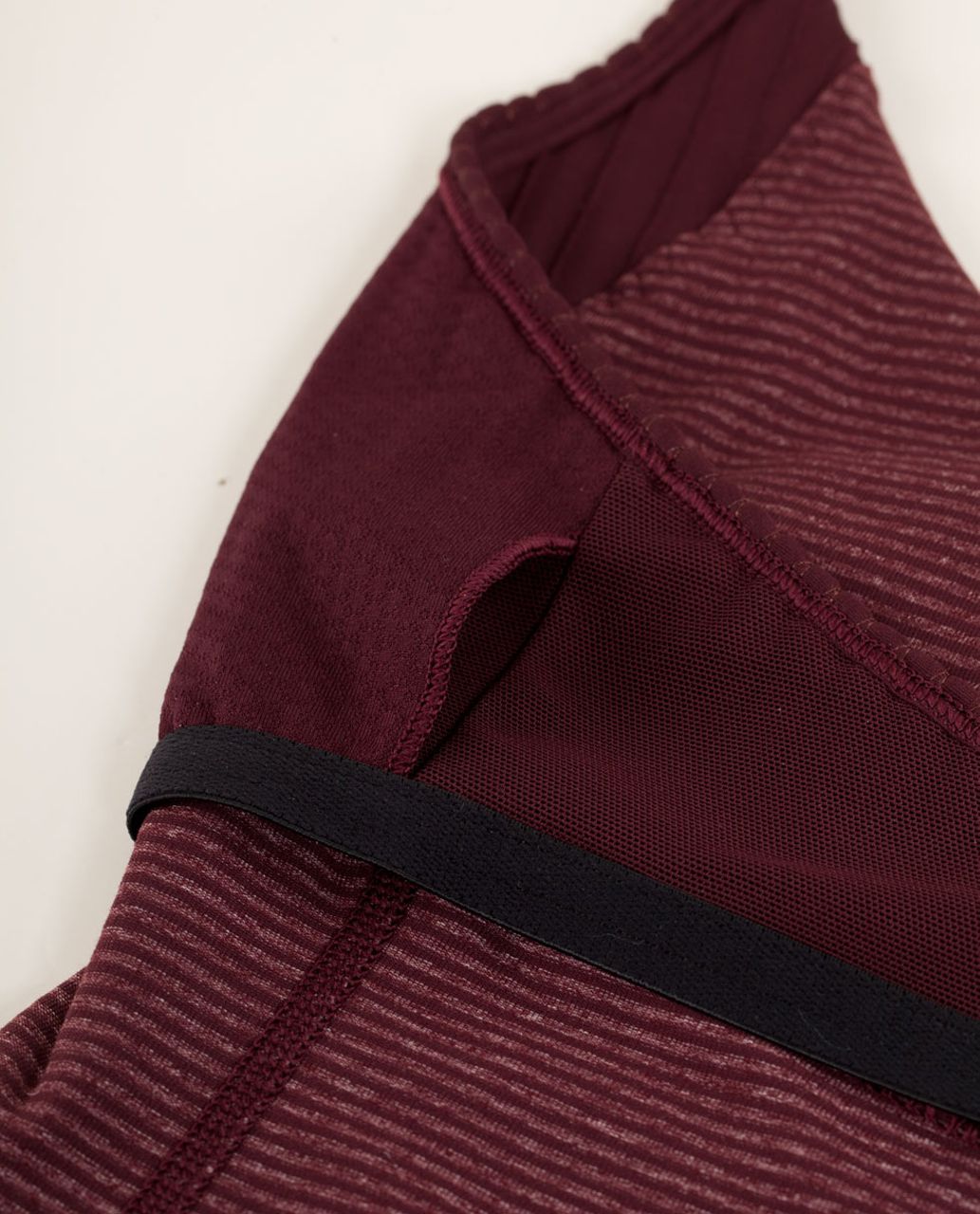 Lululemon Aphrodite Tank - Tonka Stripe Bordeaux Drama / Heathered Bordeaux Drama / Bordeaux Drama