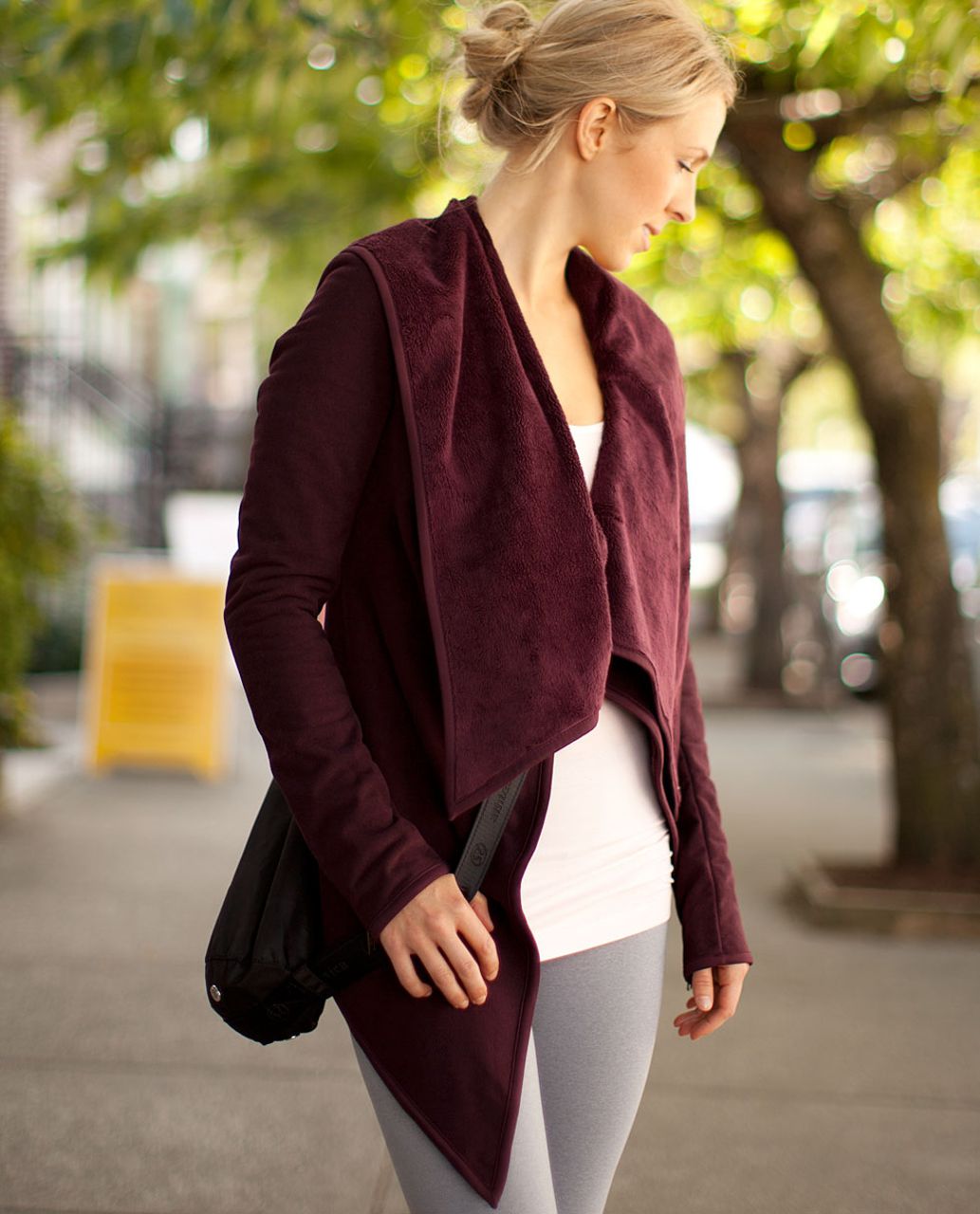 Lululemon Presence Of Mind Jacket - Bordeaux Drama