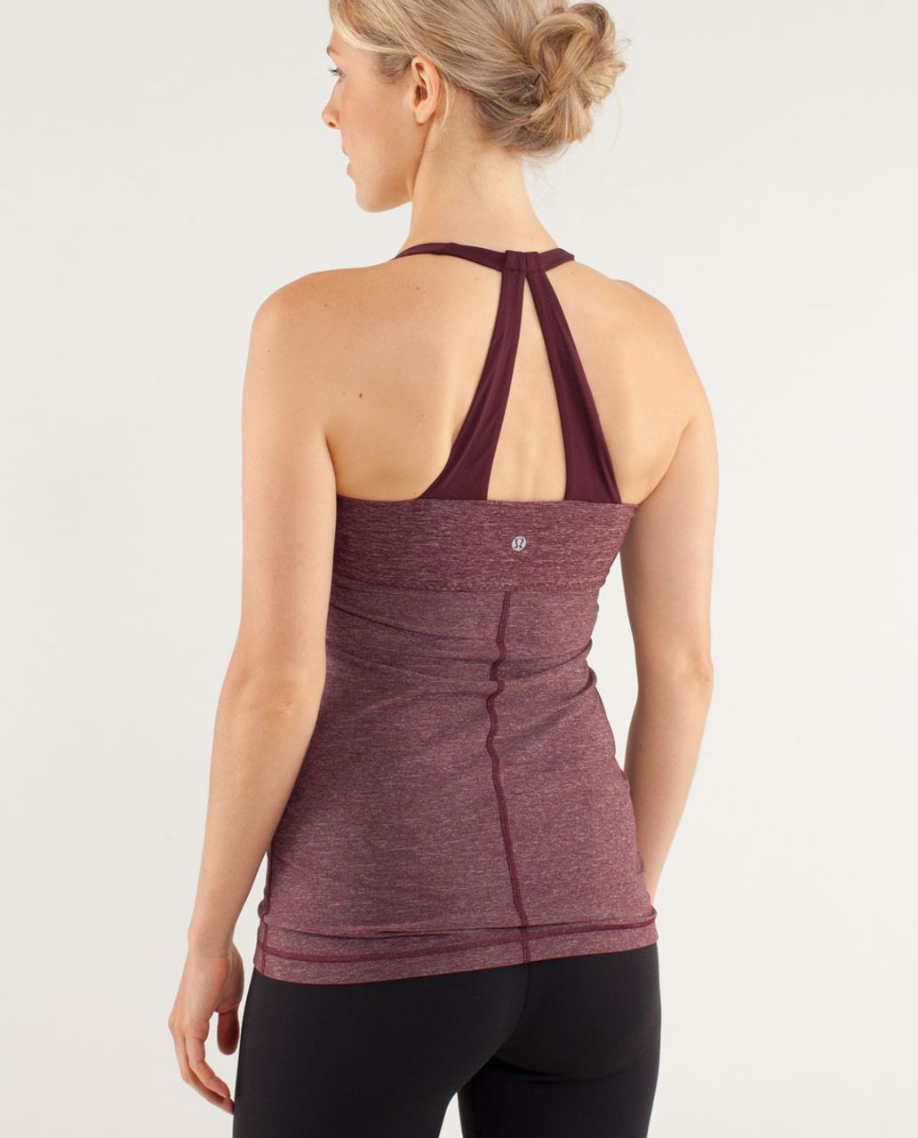 Lululemon Scoop Me Up Tank - Heathered Bordeaux Drama / Bordeaux Drama