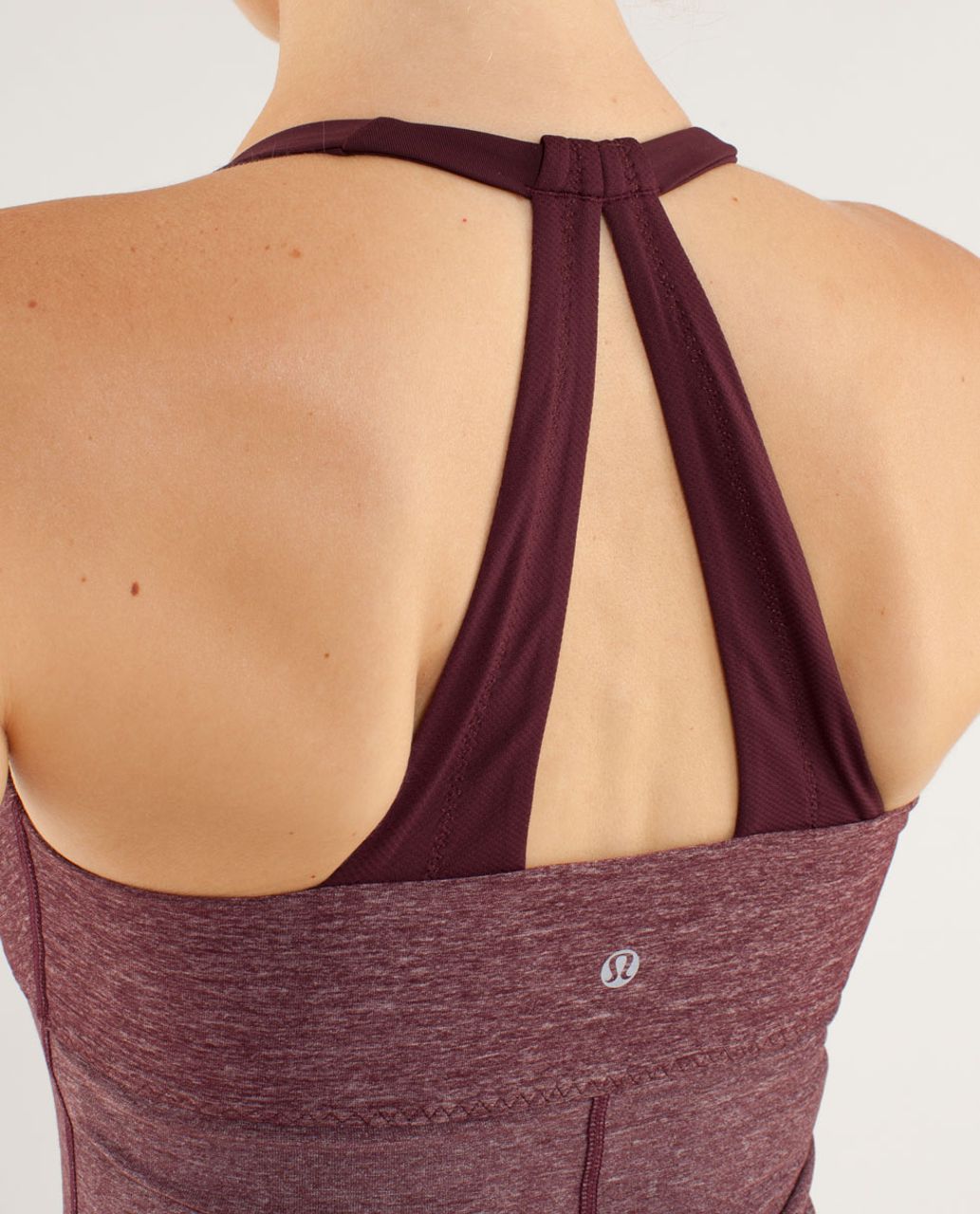 Lululemon Scoop Me Up Tank - Heathered Bordeaux Drama / Bordeaux Drama