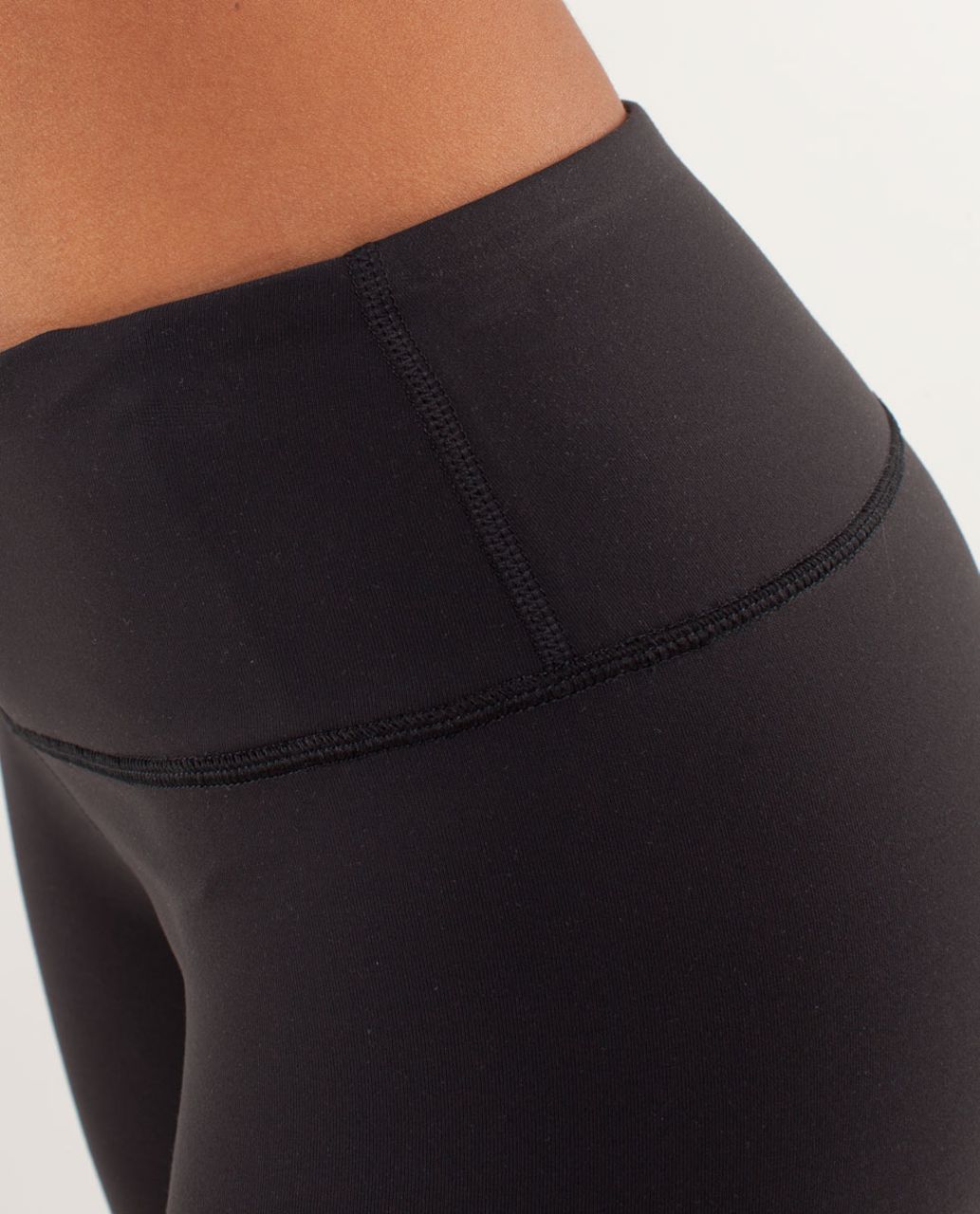 Lululemon Wunder Under Crop *Bonded - Black /  Coal