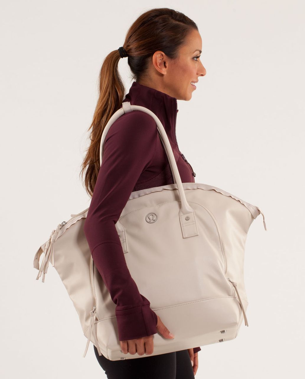 Lululemon Seven Days Of Asana Bag - Cashew