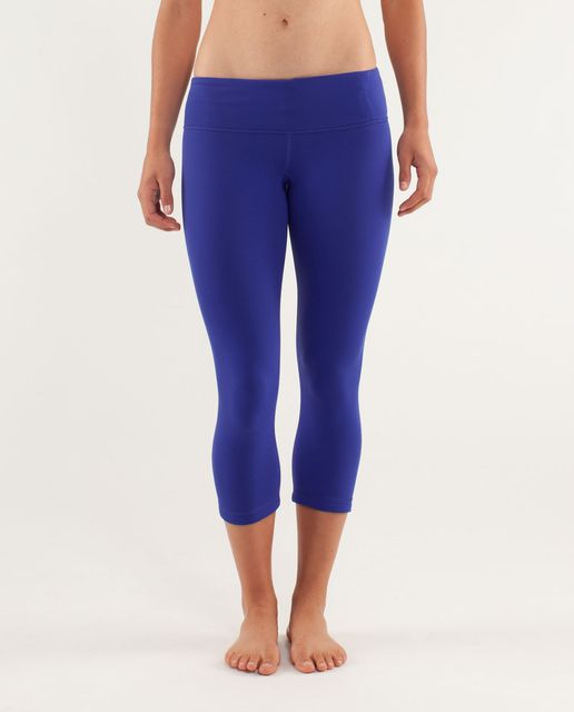 Size 2 Lululemon Sunrise Silhouette Wunder Under Crop Leggings