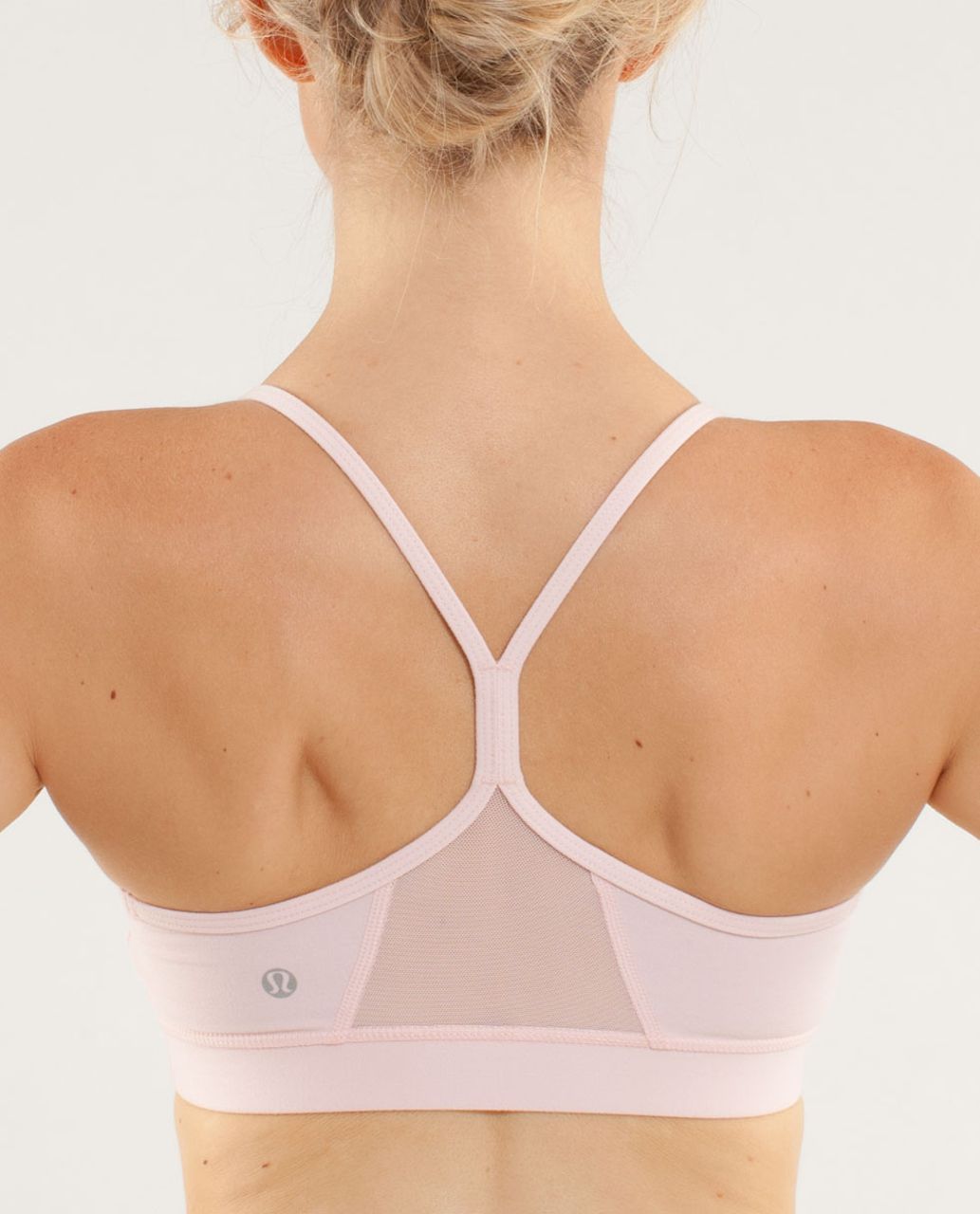 Lululemon Flow Y Bra *nulu In Mini Heathered Herringbone Heathered