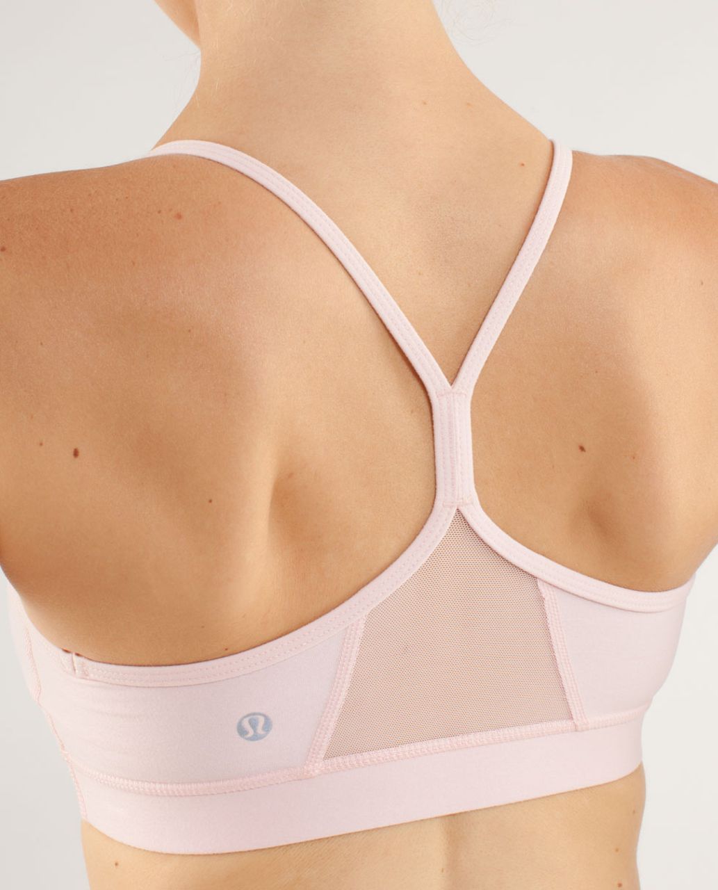 Lululemon Flow Y Bra IV - Heathered Pretty Pink