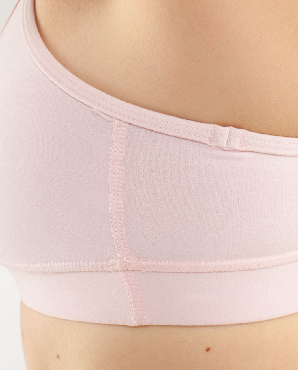 Lululemon Flow Y Bra IV - Heathered Pretty Pink