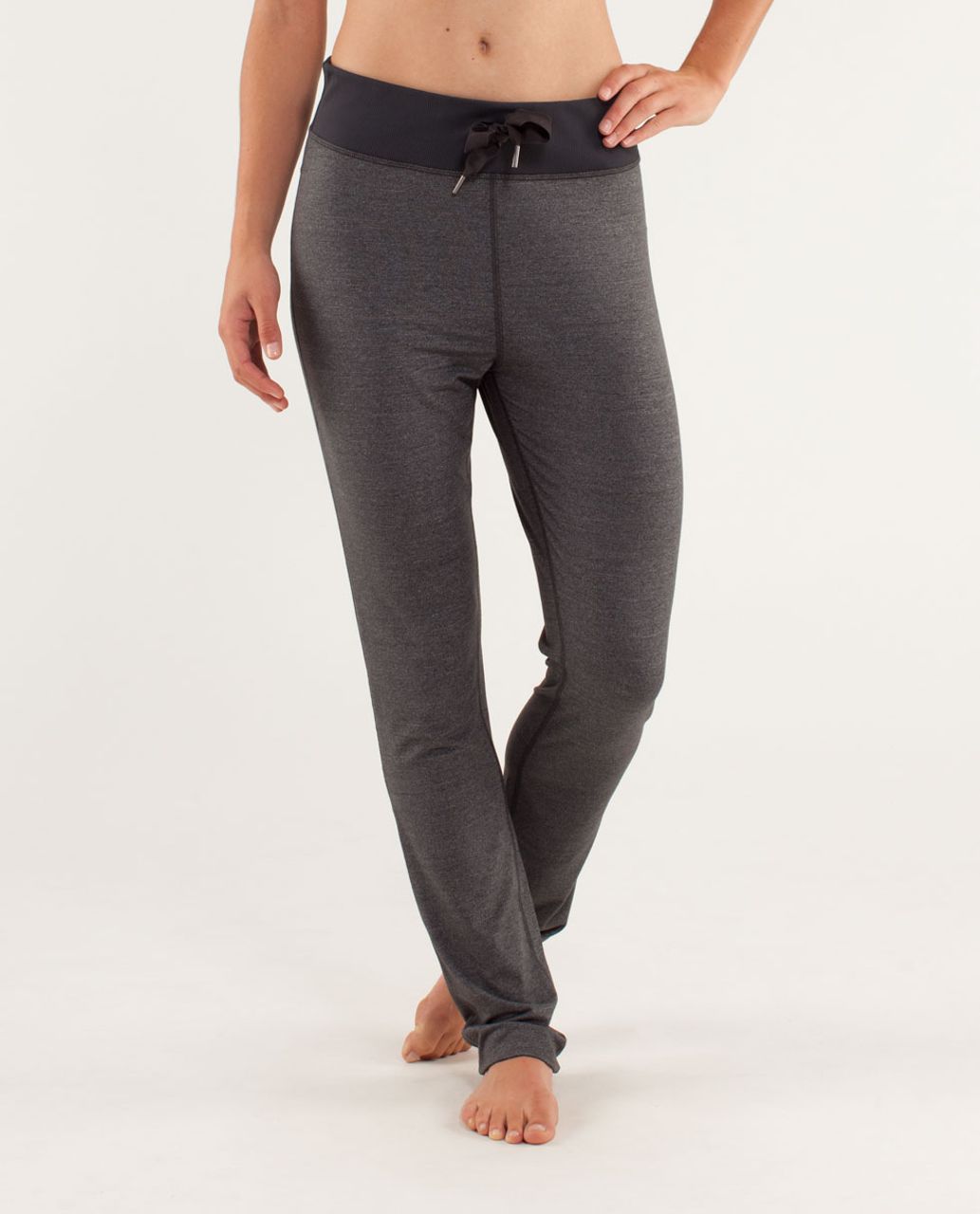 Lululemon Low Rider Pant - Heathered Deep Coal / Deep Coal - lulu fanatics