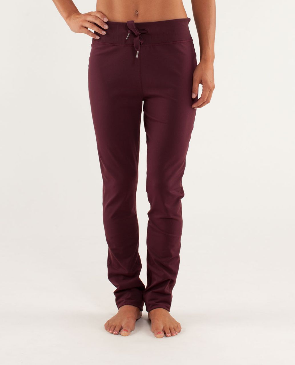 Lululemon Low Rider Pant - Bordeaux Drama