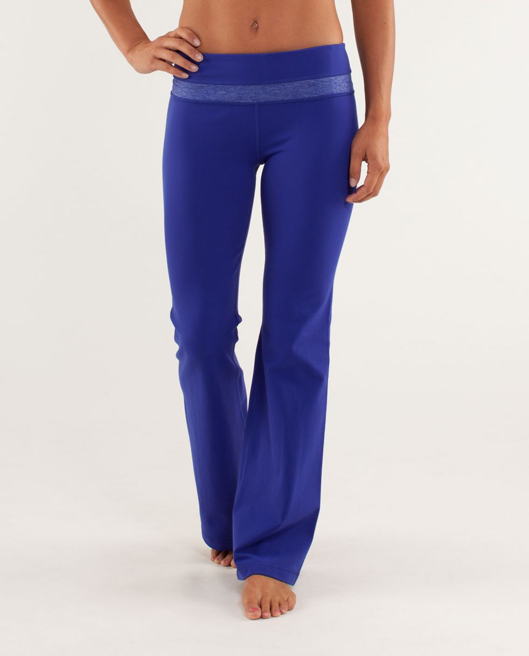 Lululemon Groove Pant (Regular) - Pigment Blue /  Heathered Pigment Blue