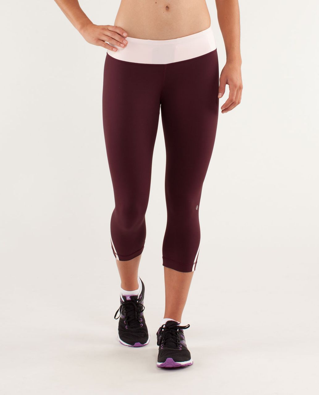 Lululemon Ebb And Flow Crop II - Black - lulu fanatics