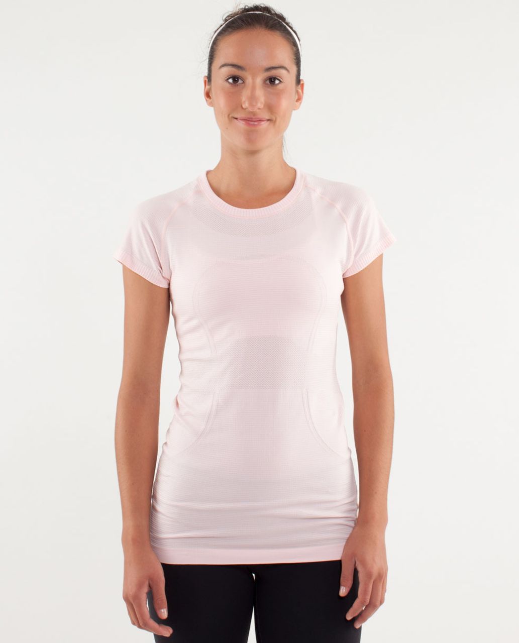 Lululemon Run:  Swiftly Tech Short Sleeve - Pretty Pink