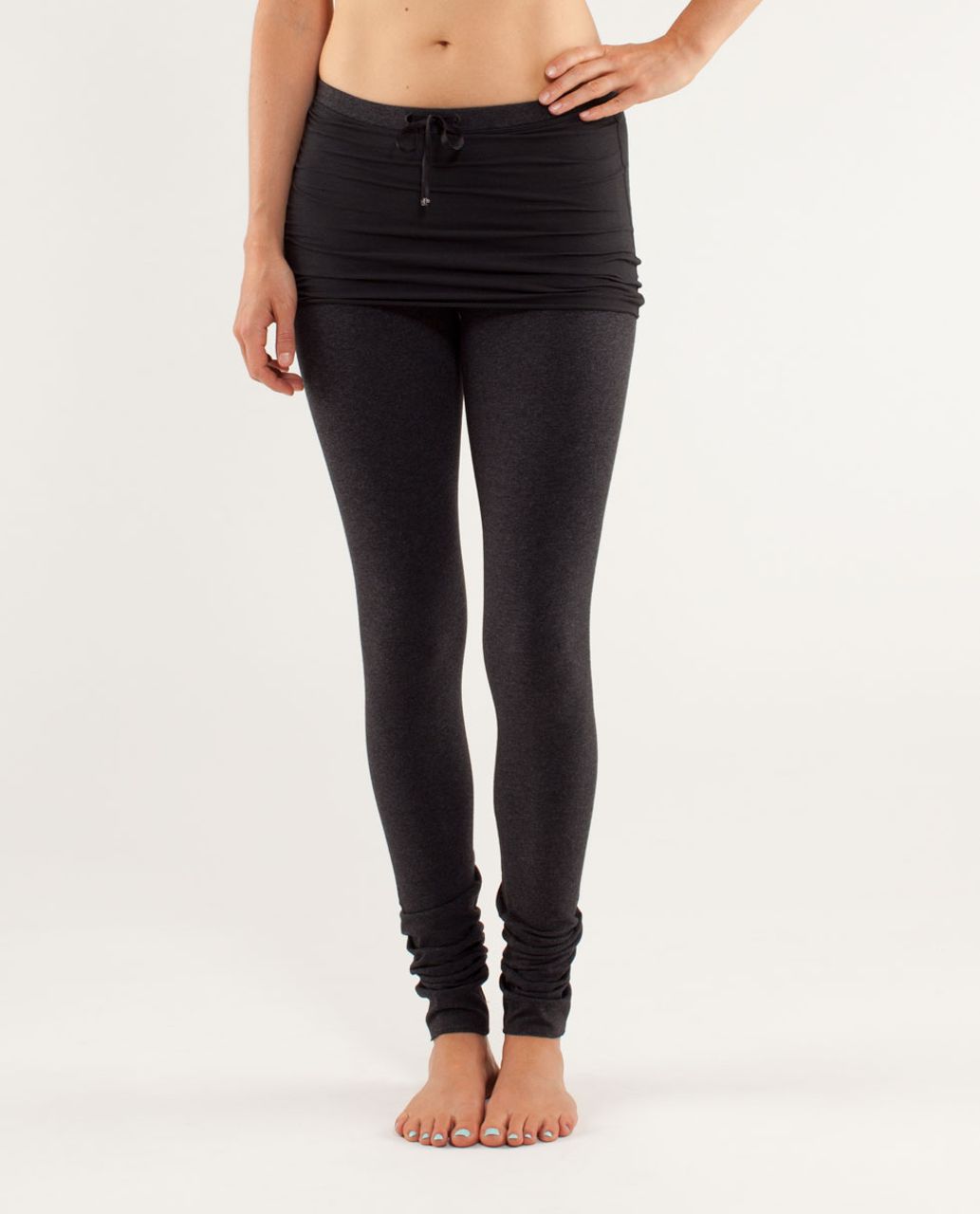 Lululemon My Mantra Pant - Heathered Charcoal /  Black