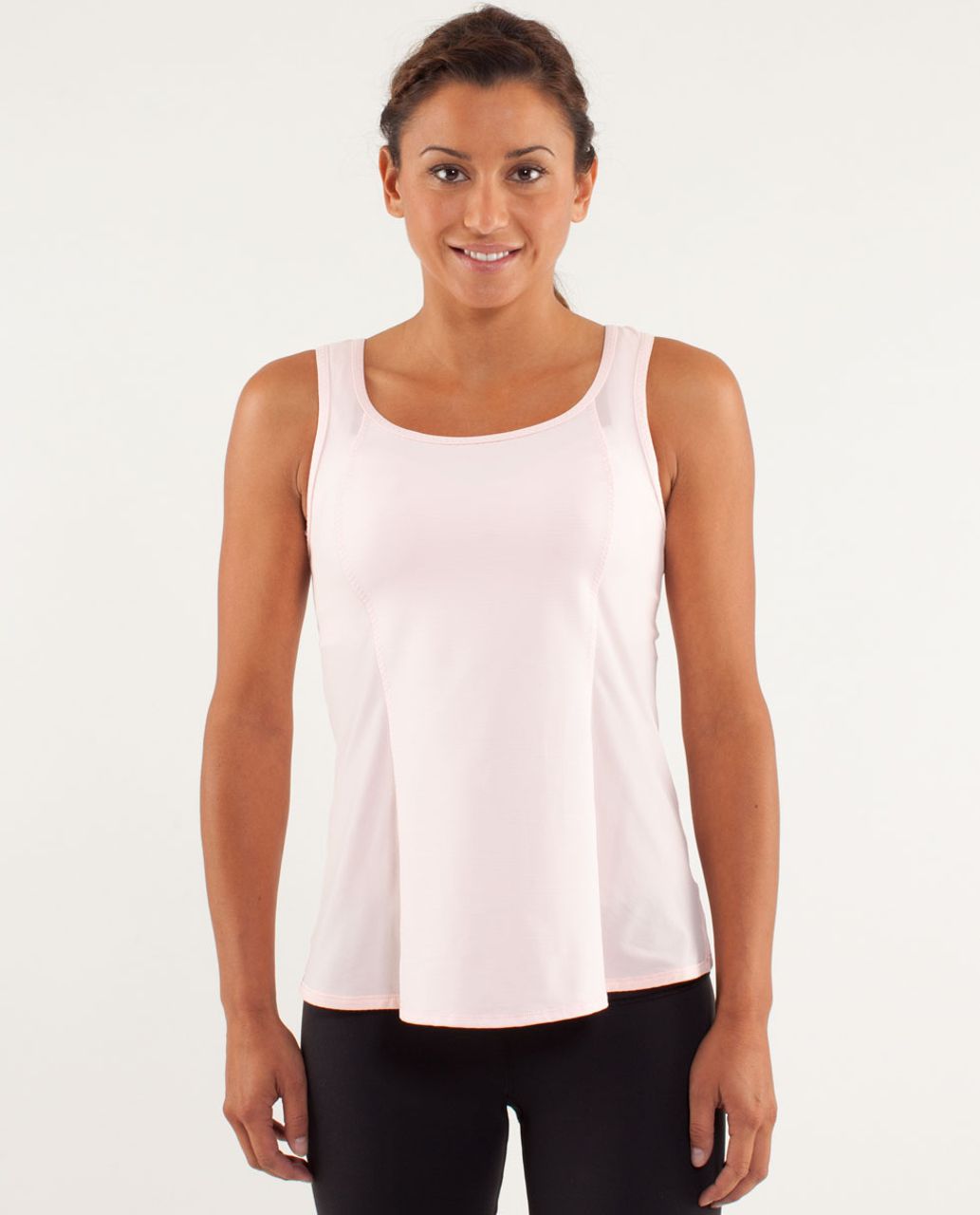 Lululemon Run:  Speed Squad Tank - Tonka Stripe Pretty Pink / Pretty Pink