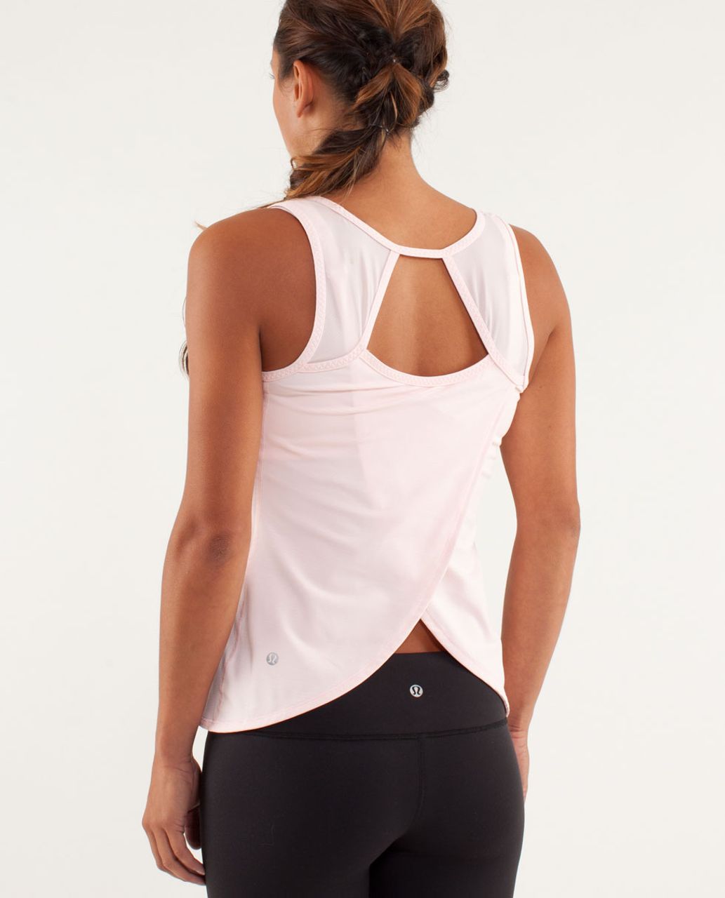 Lululemon Run:  Speed Squad Tank - Tonka Stripe Pretty Pink / Pretty Pink