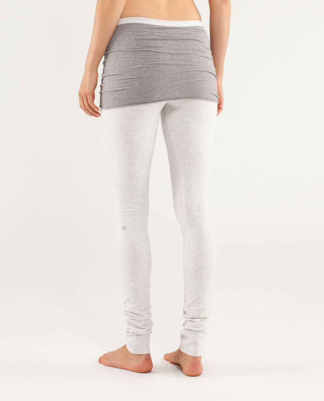 Lululemon My Mantra Pant - Heathered White / Heathered Fossil