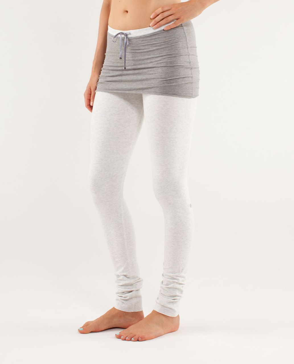 Lululemon My Mantra Pant - Heathered White / Heathered Fossil