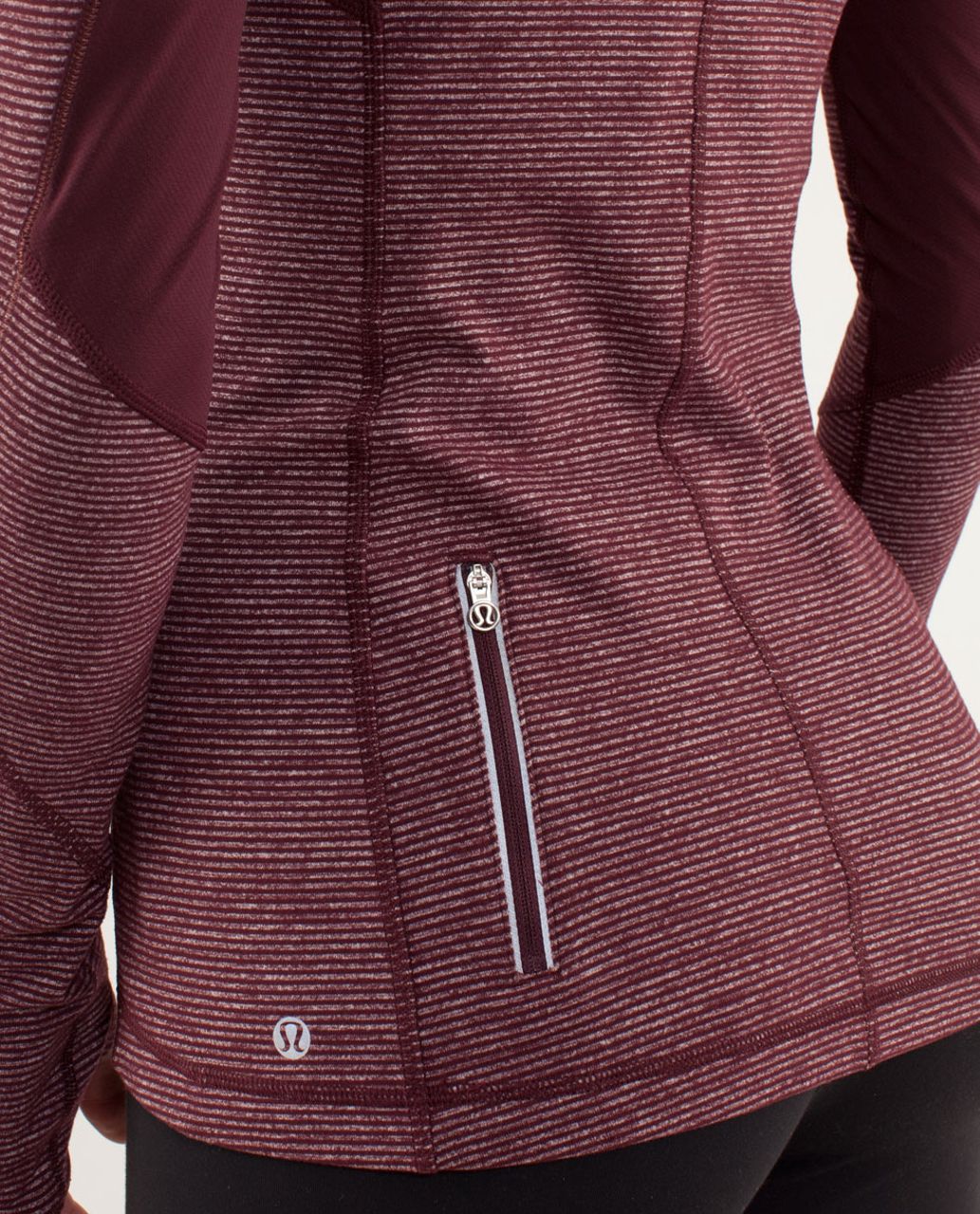 Lululemon Star Runner Long Sleeve - Tonka Stripe Bordeaux Drama / Heathered Bordeaux Drama / Bordeaux Drama