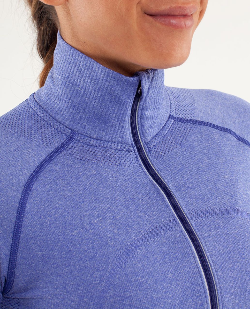 Lululemon Run:  Swiftly Tech 1/2 Zip - Pigment Blue