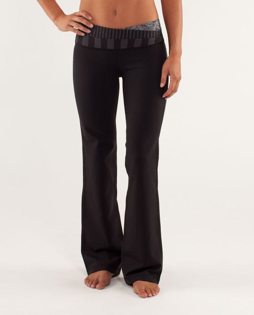 Lululemon Astro Pant (Regular) - Black / Black Swan / Black Swan ...