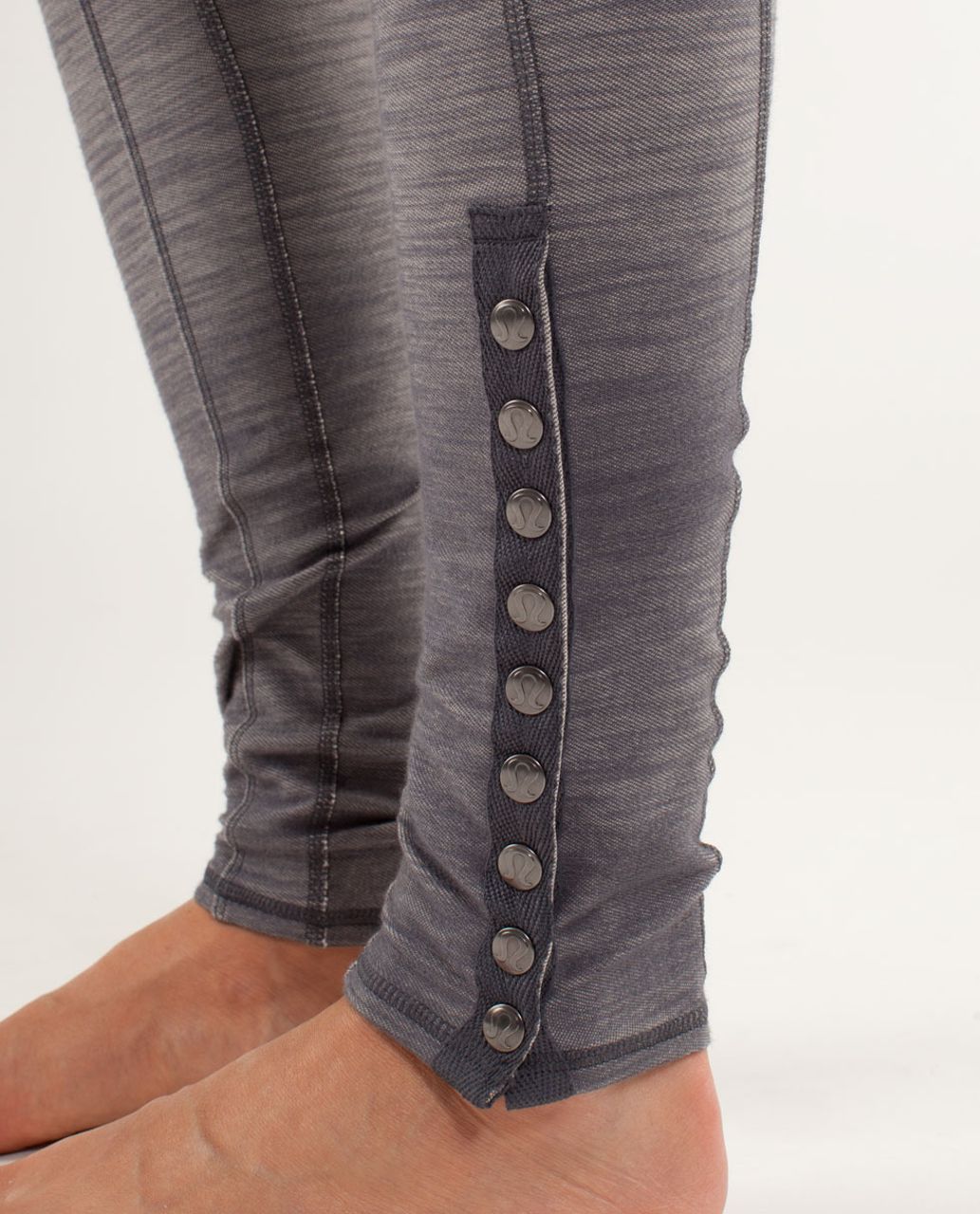 Lululemon Cross Town Pant - Cashew Coal Slub Denim / Coal