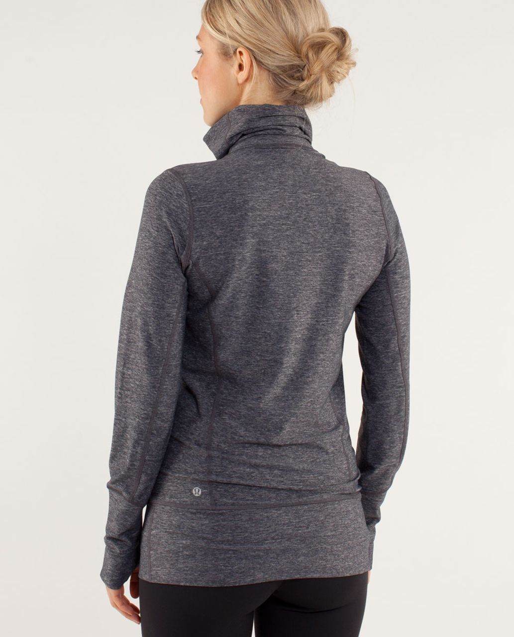 lululemon-heathered-black-stride-jacket - Agent Athletica