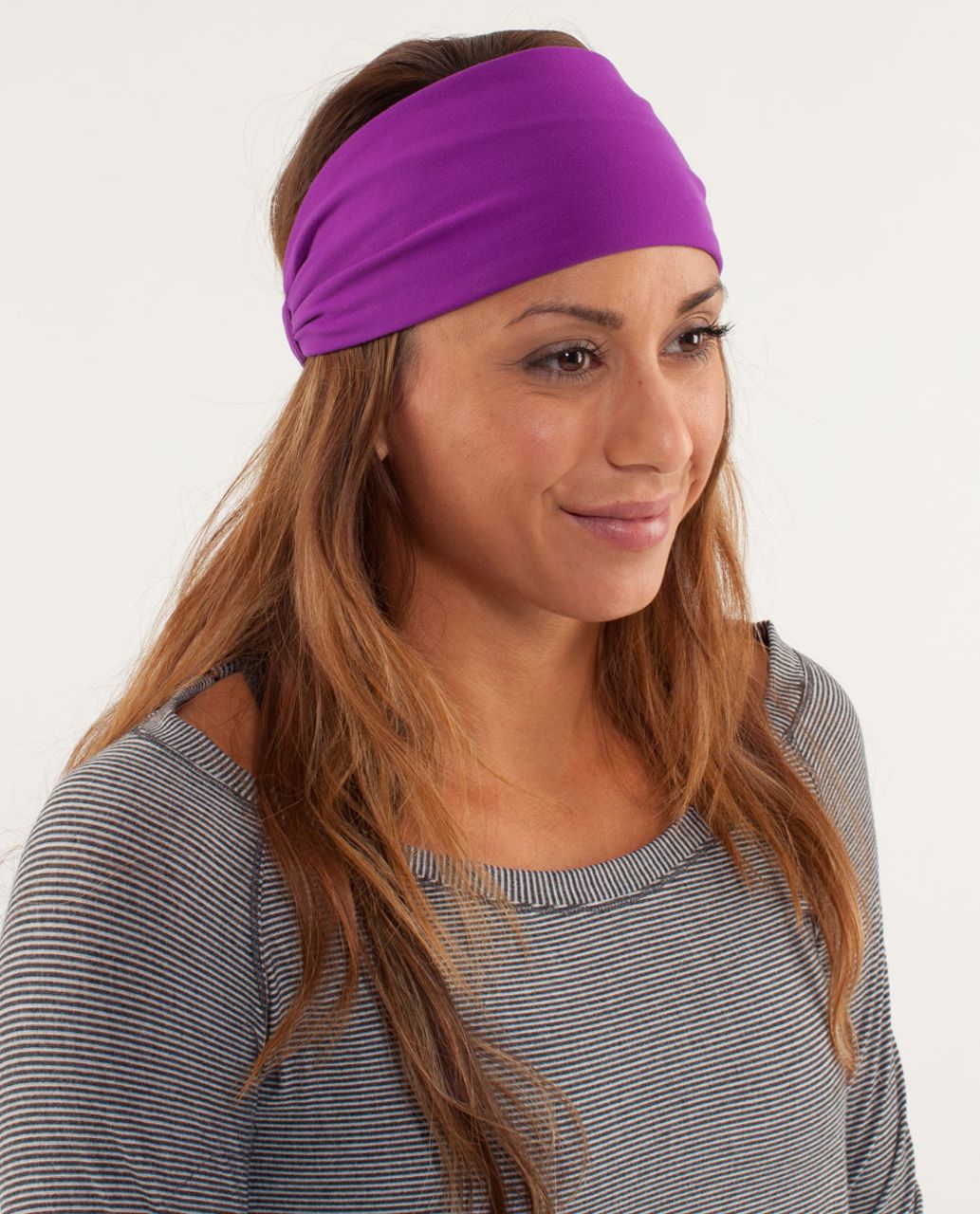 Lululemon Bang Buster Headband - Tender Violet / Black