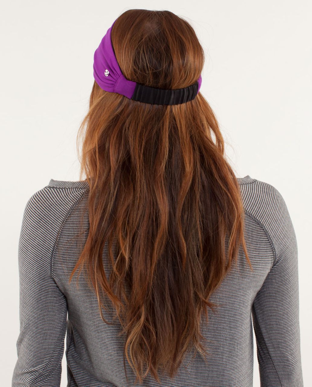 Lululemon Bang Buster Headband - Tender Violet / Black