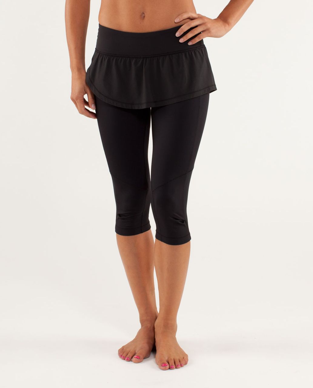 Lululemon Spin It To Win It Crop - Black