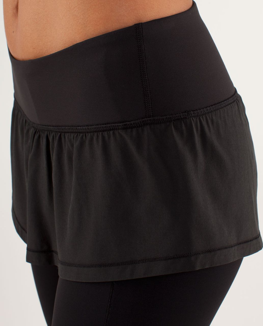 Lululemon Spin It To Win It Crop - Black - lulu fanatics