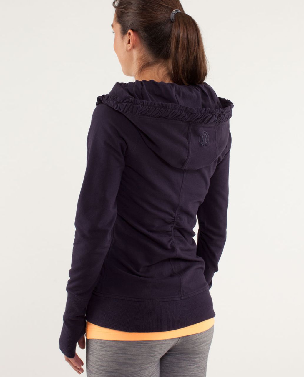 lululemon jacket with ruffle on back