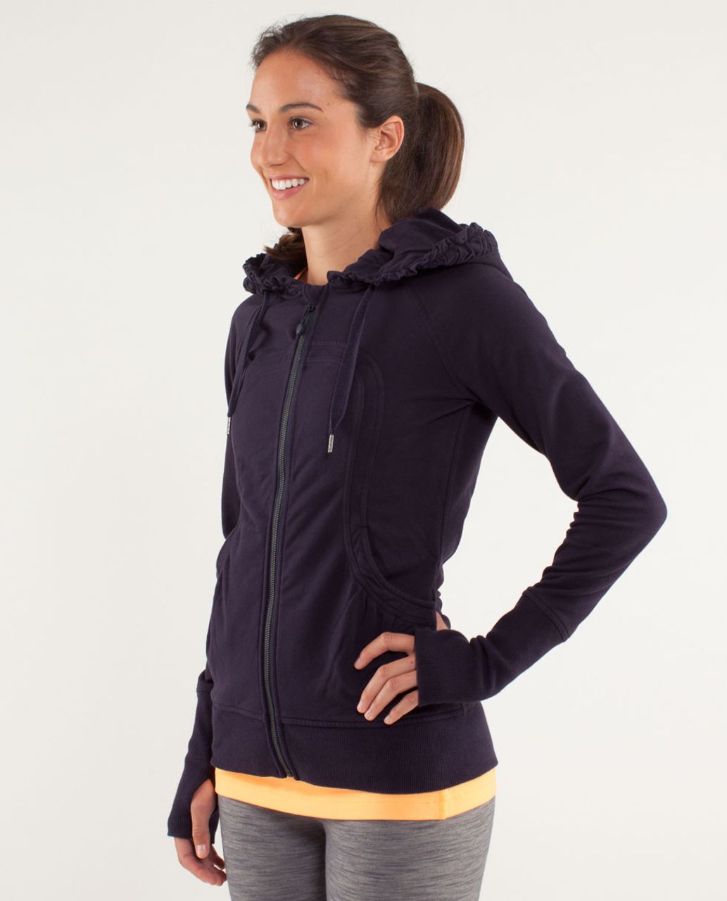 Lululemon Back To Class Jacket - Black Swan