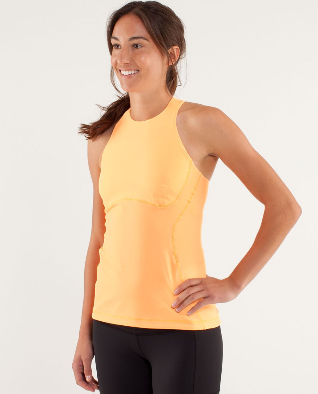 Lululemon Spin It To Win It Tank - Creamsicle Pop