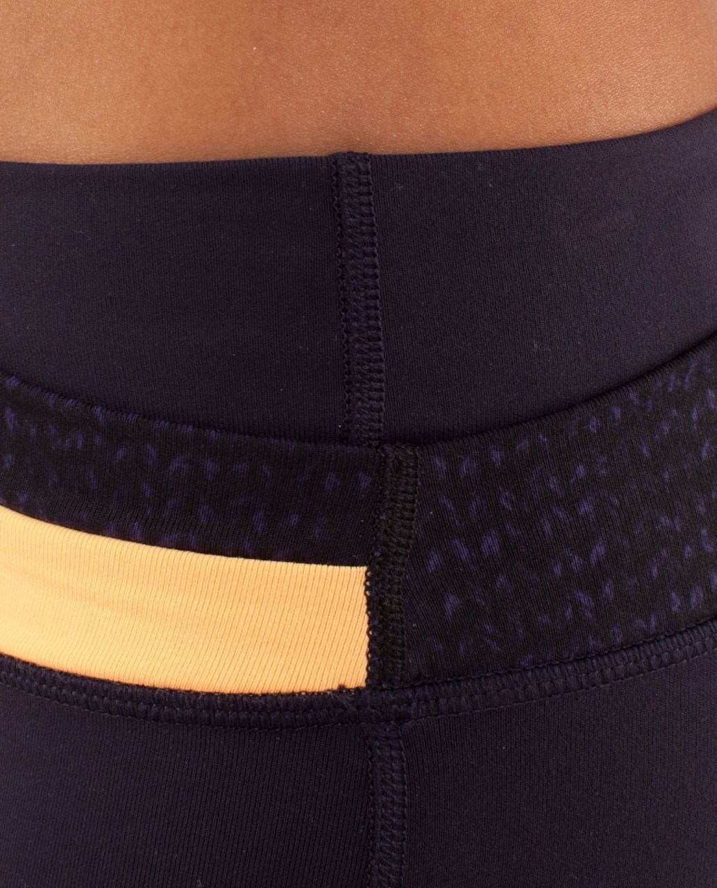 Lululemon Astro Pant (Regular) - Black Swan / Sweater Knit Print Black Swan / Creamsicle Pop