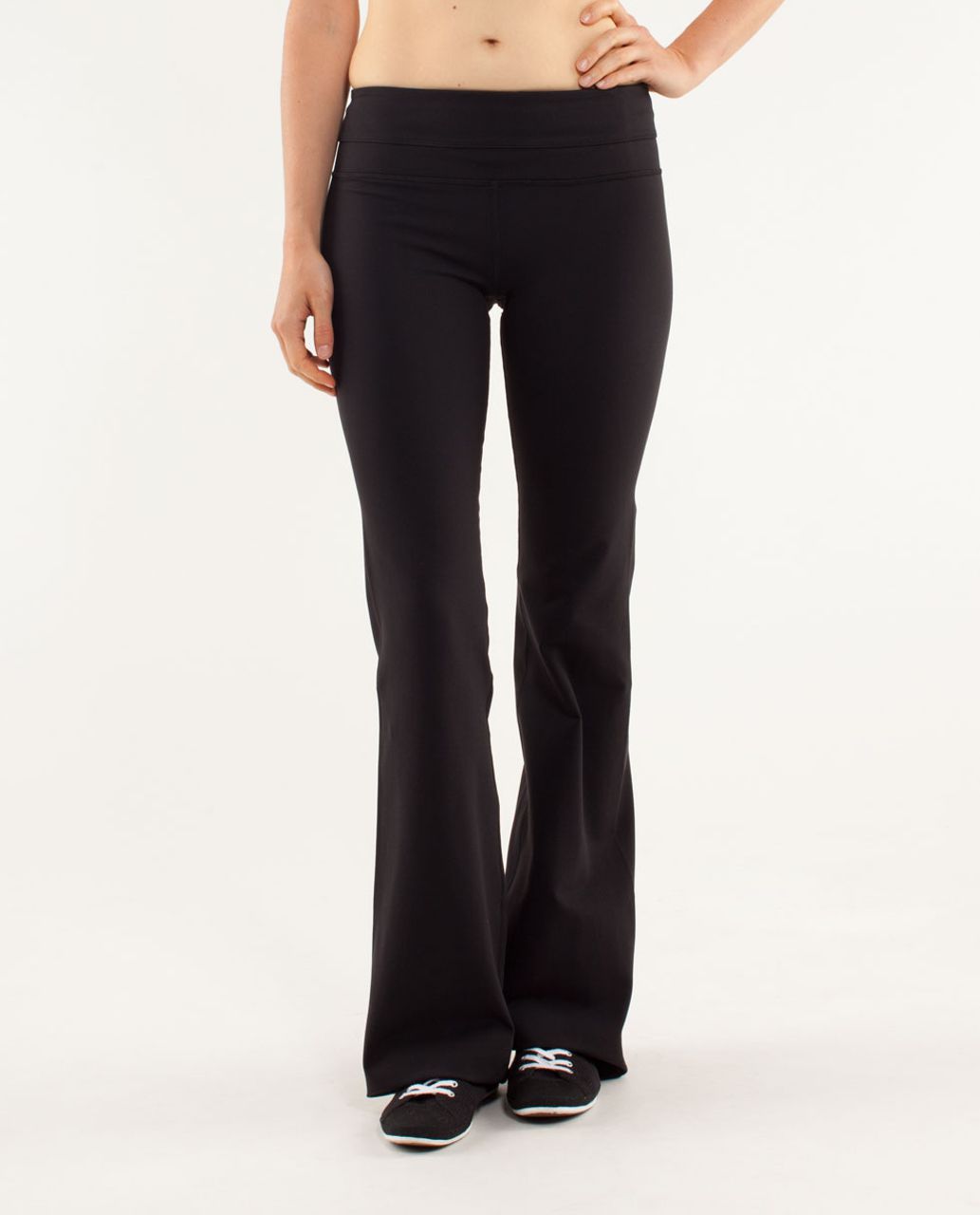 Lululemon Groove Pant *Slim (Regular) - Black - lulu fanatics