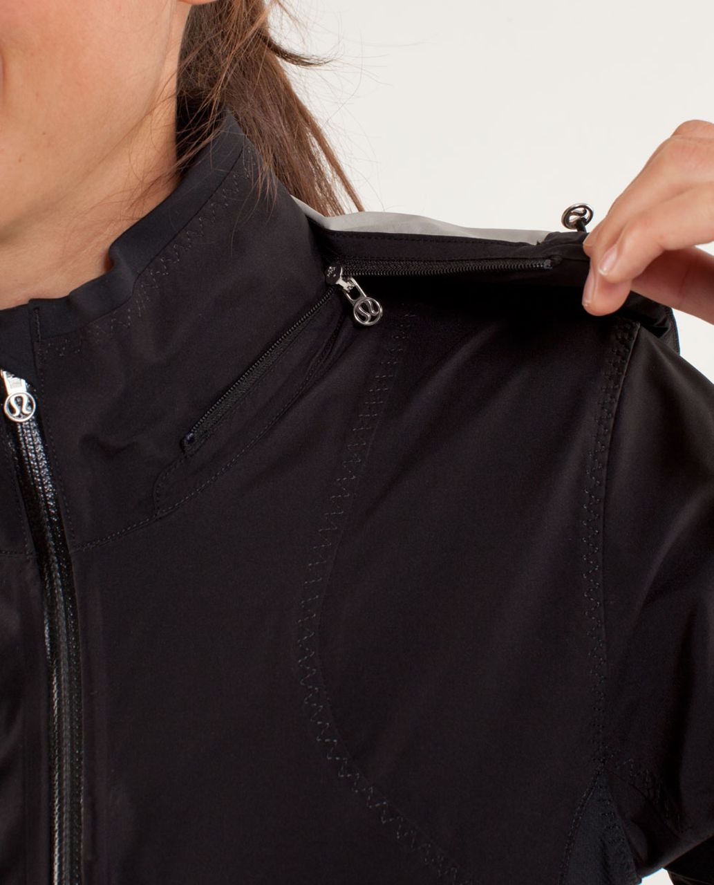 Lululemon Run:  Puddle Jumper Jacket - Black