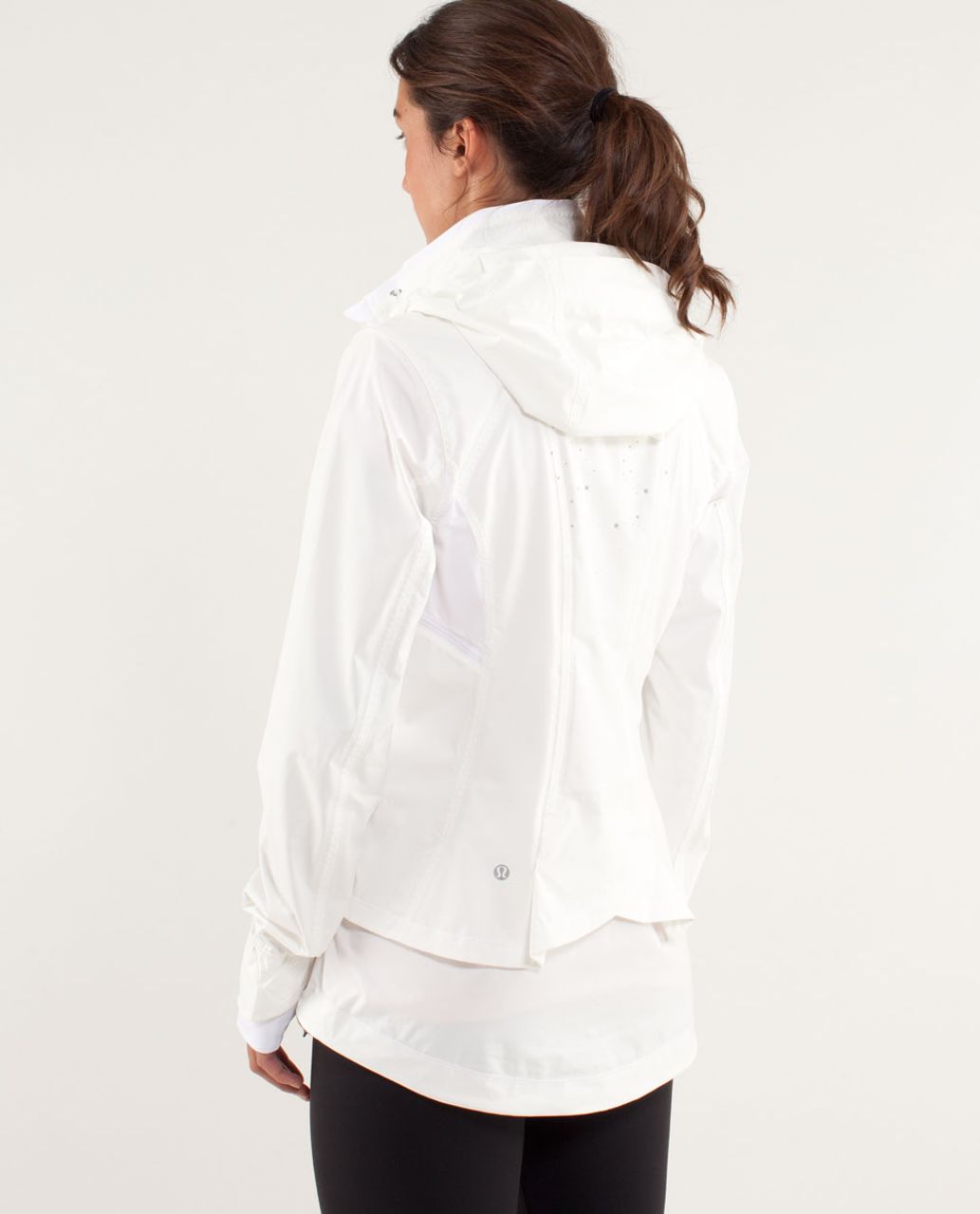 Lululemon Run:  Puddle Jumper Jacket - White